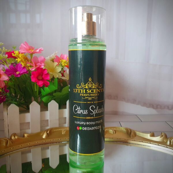 Citrus splash body mist