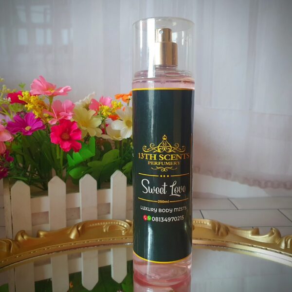 Sweet love body mist