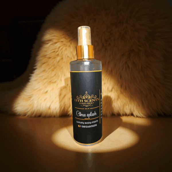 Citrus splash body mist