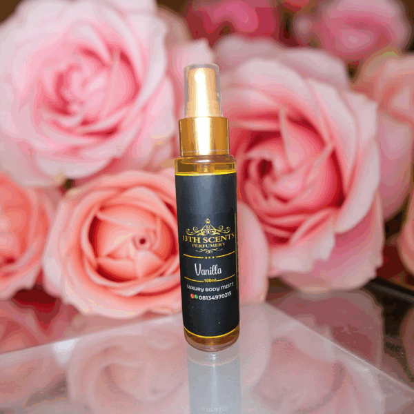 Vanilla body mist