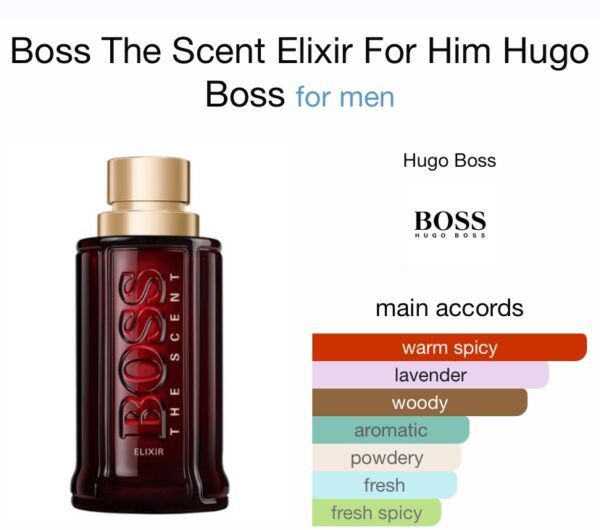 Boss the scent elixir men