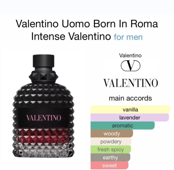 Valentino uomo born in Roma intense
