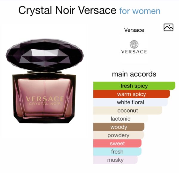 Versace crystal  Noir