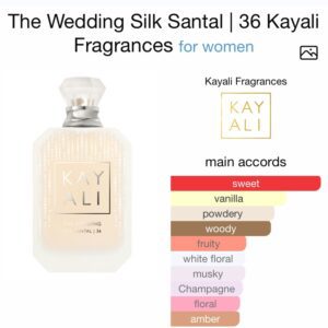 The wedding silk Santal