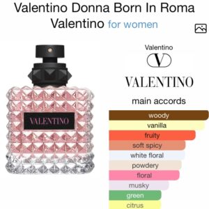 Valentino born in Roma donna
