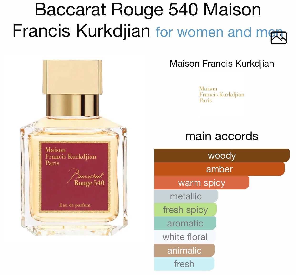 Baccarat rouge