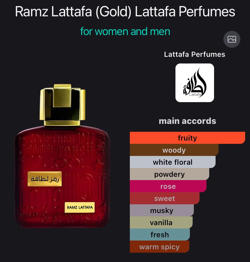 Ramz Lattafa (Gold) EDP 100ml - Image 2