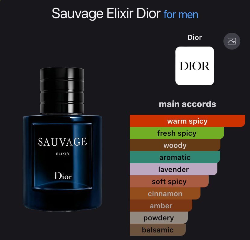 Dior Sauvage Elixir extrait le parfum 100ml - Image 2