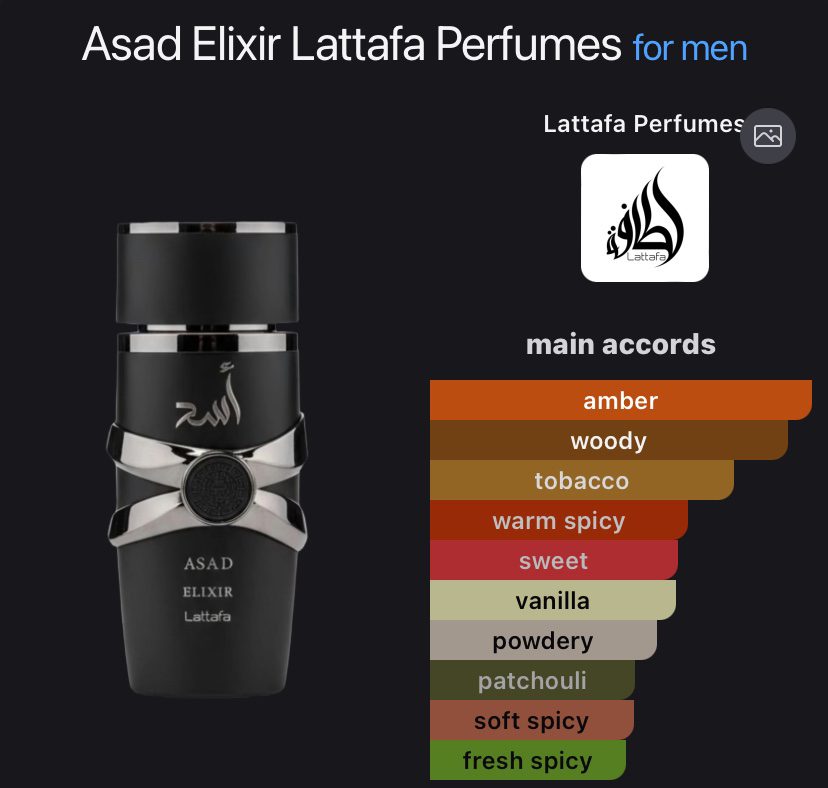 Asad Elixir EDP 100ml - Image 2