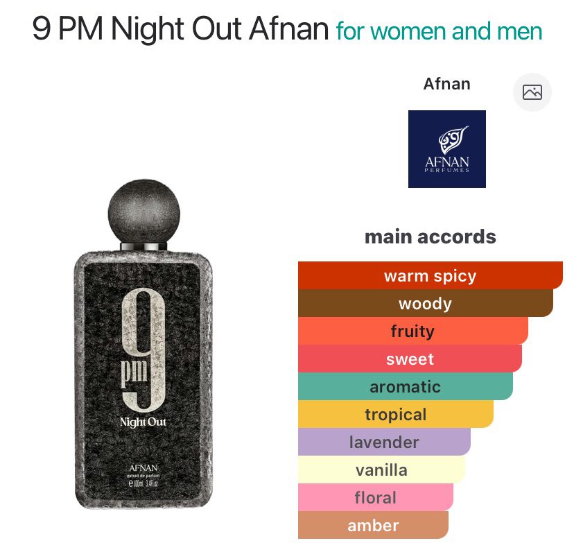 Afnan 9pm Nightout Extrait de parfum 100ml - Image 2