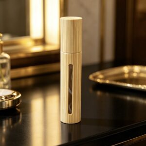 Wooden perfume atomizer